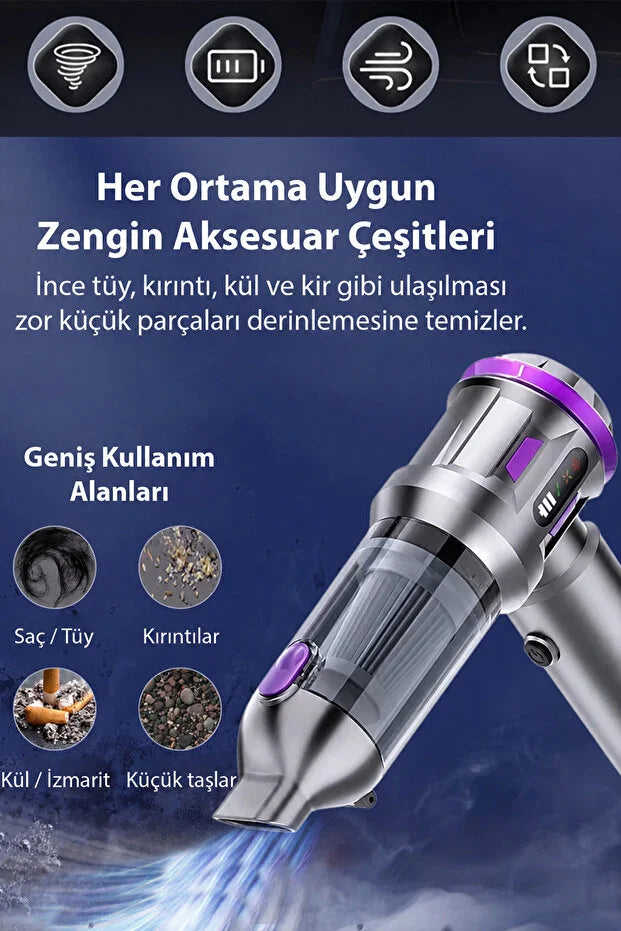 Çok Amaçlı 3in1 Premium Süpürge