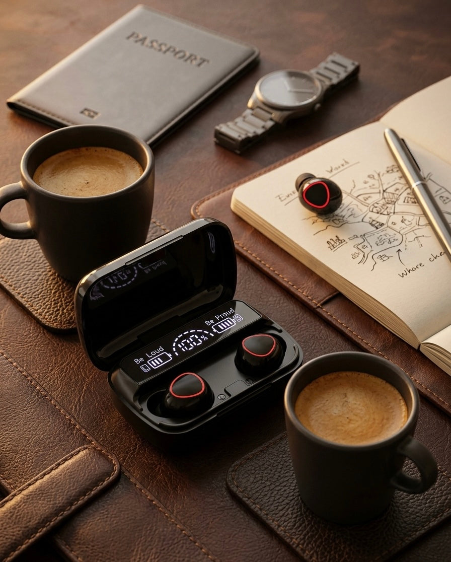 v16 Ultra Bluetooth Kulaklık ve Powerbank