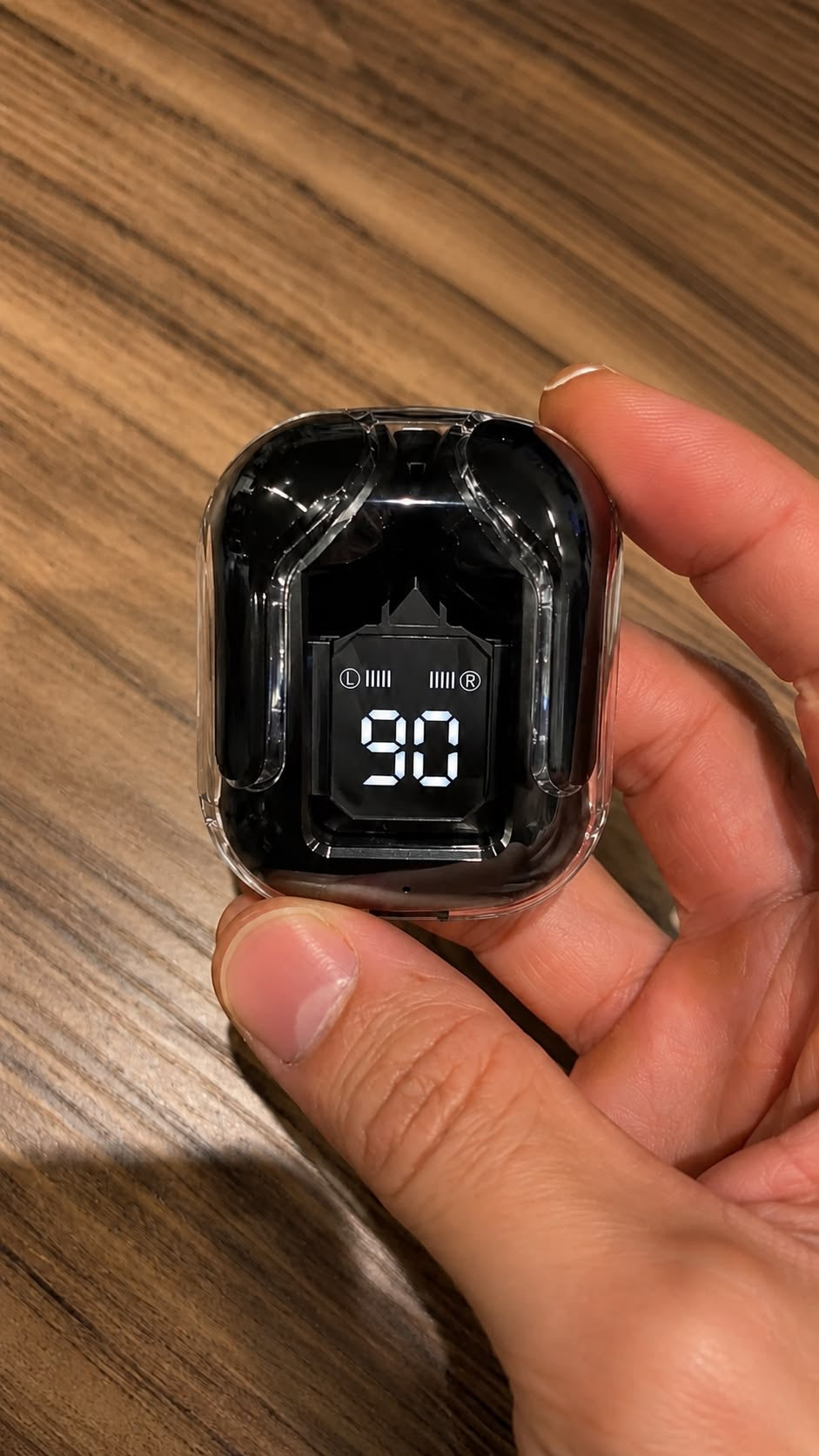 V20 Bluetooth Kulaklık  Yeni Şeffaf Kasa Tasarım